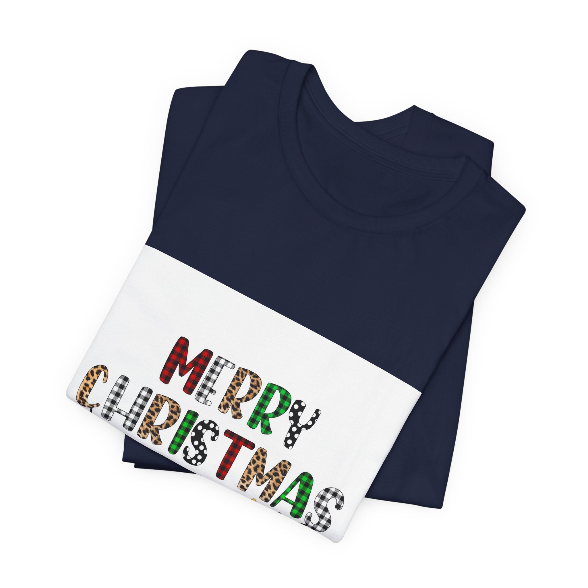 Merry Christmas Ya Filthy Animal T-Shirt – Funny Holiday Tee with Festive Lights