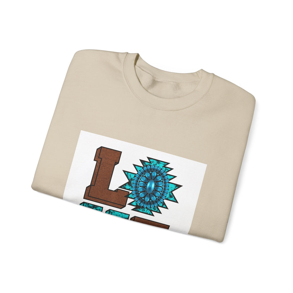LOVE Southwestern Crewneck Sweatshirt