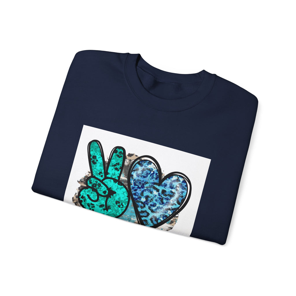Rodeo Peace & Heart Crewneck Sweatshirt