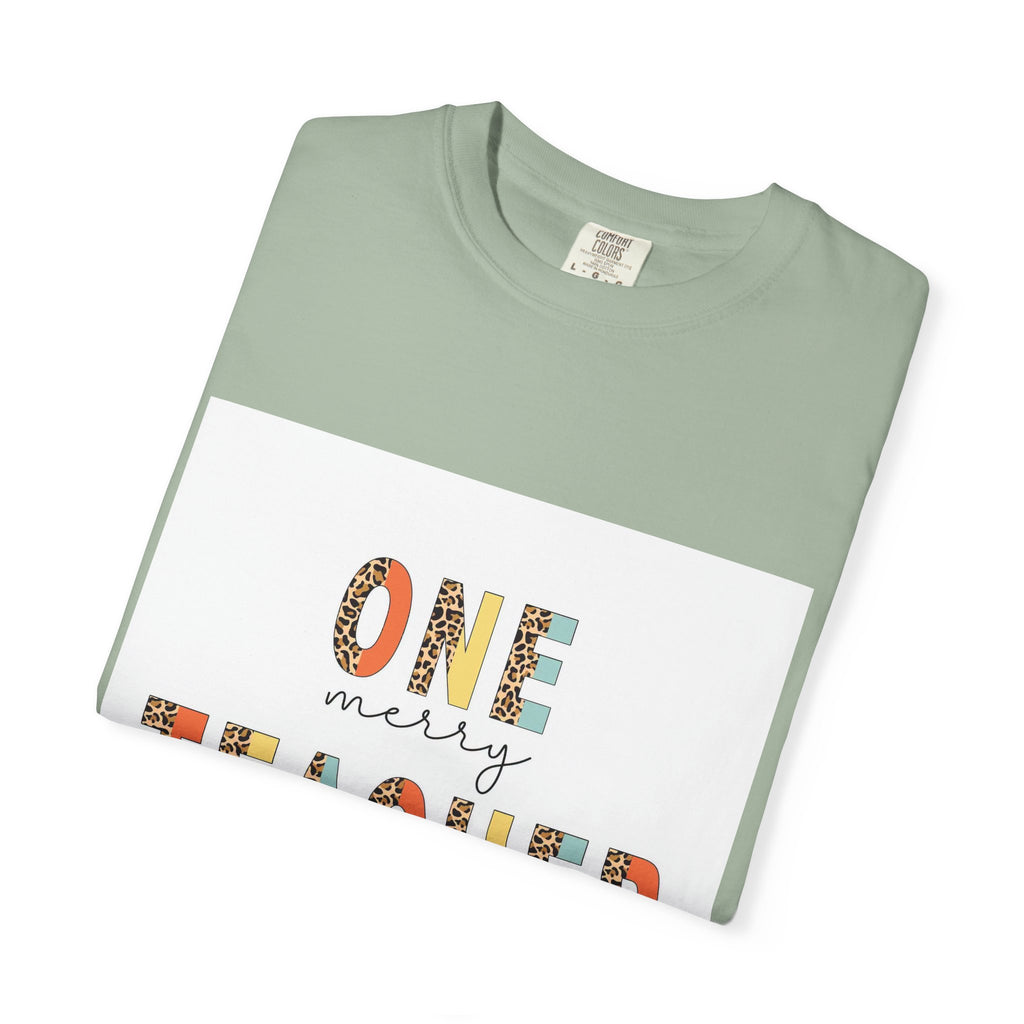 Teacher One More T-Shirt — 'One More Teacher' Cute Apple Design for Educators