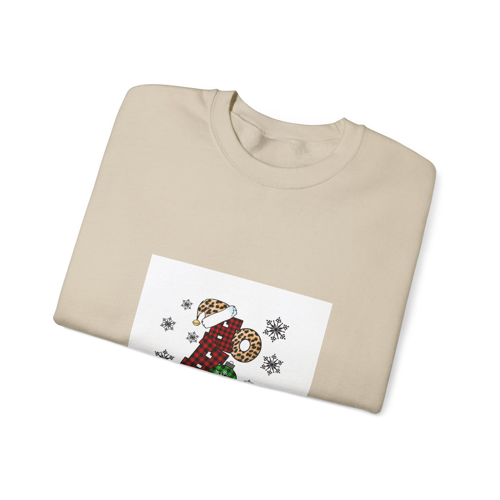 2023 Cozy Christmas Crewneck Sweatshirt — Festive '2023' Snowflake Design