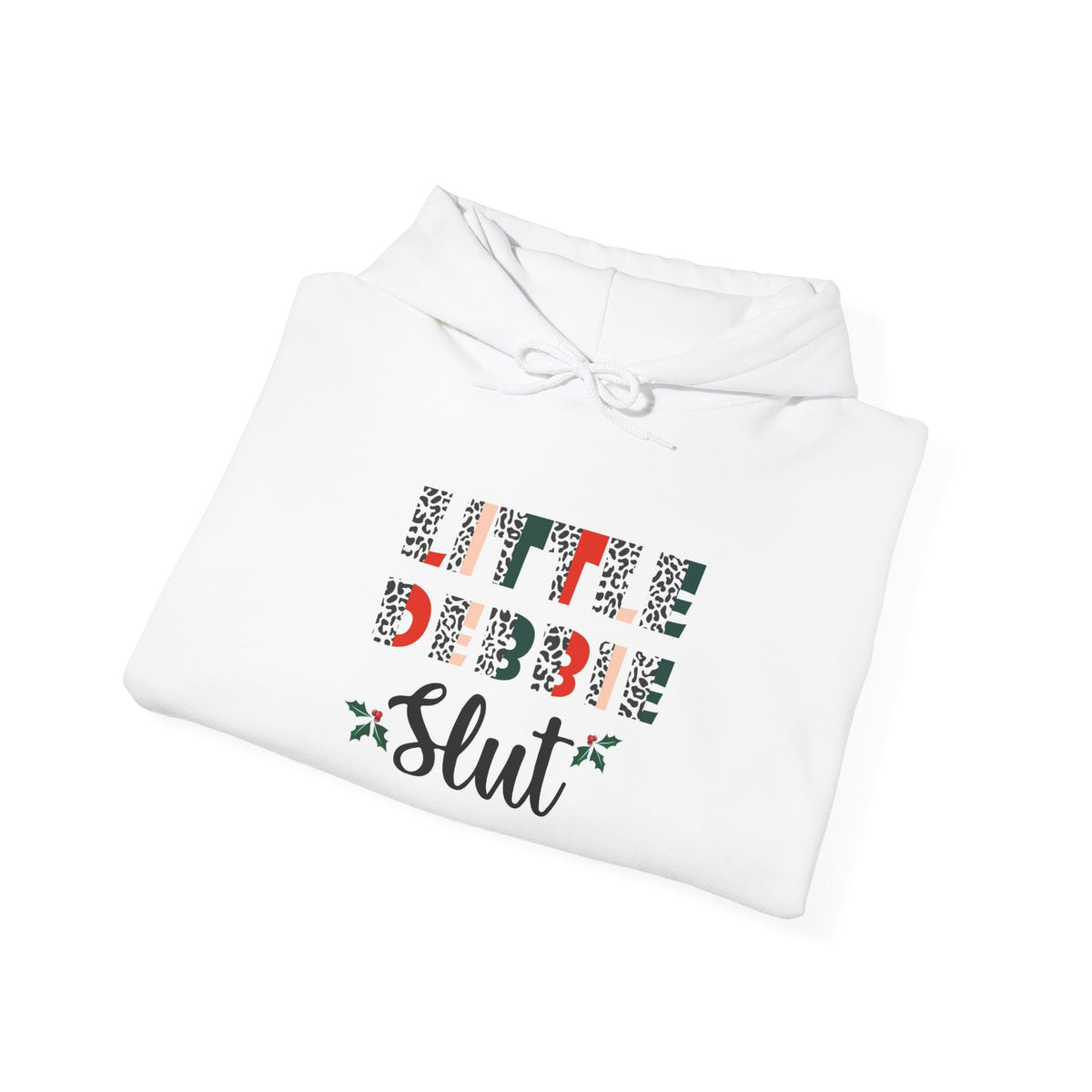 Little Debbie Slut Floral Hoodie – Funny Retro Snack-Inspired Pullover