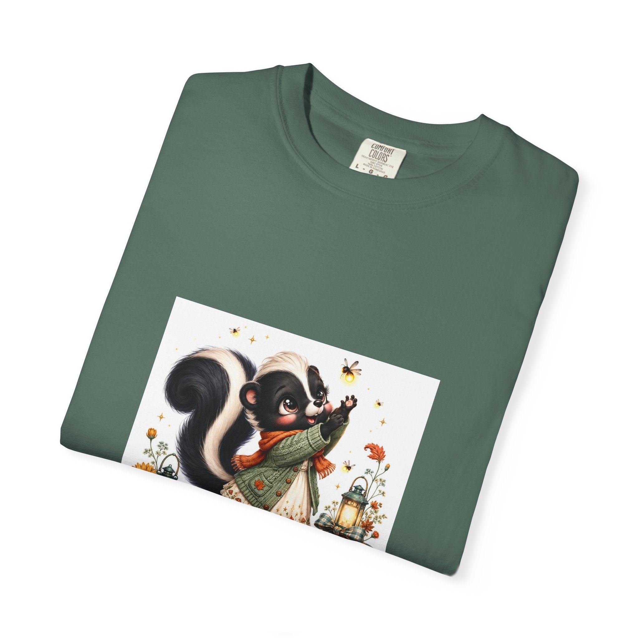 Chasing the Last Firefly Skunk Graphic T-Shirt