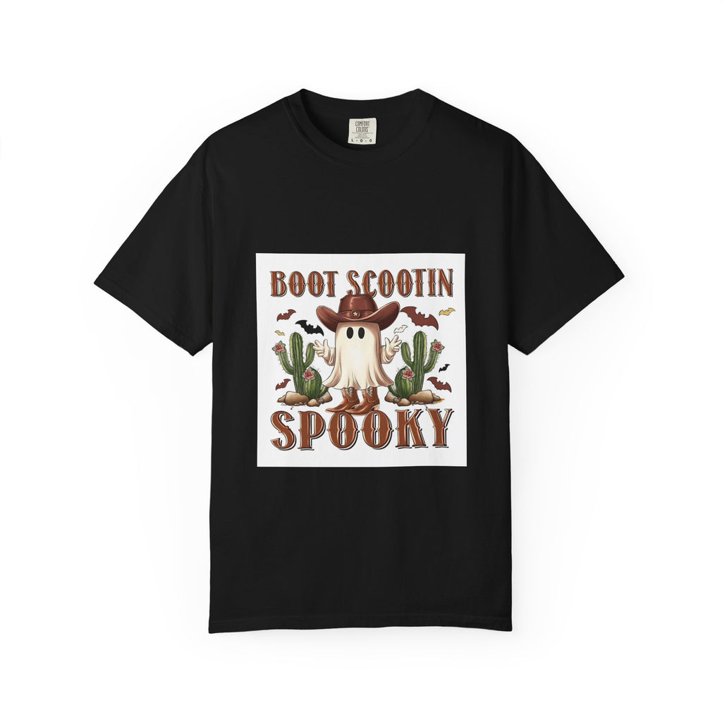 Boot Scootin' Spooky Ghost T-Shirt