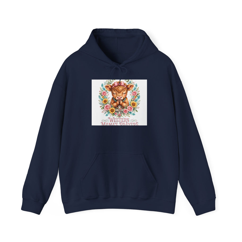 Mama Bear Floral Hoodie - 'We Turned Out So Loved' Cozy Women's Sweatshirt