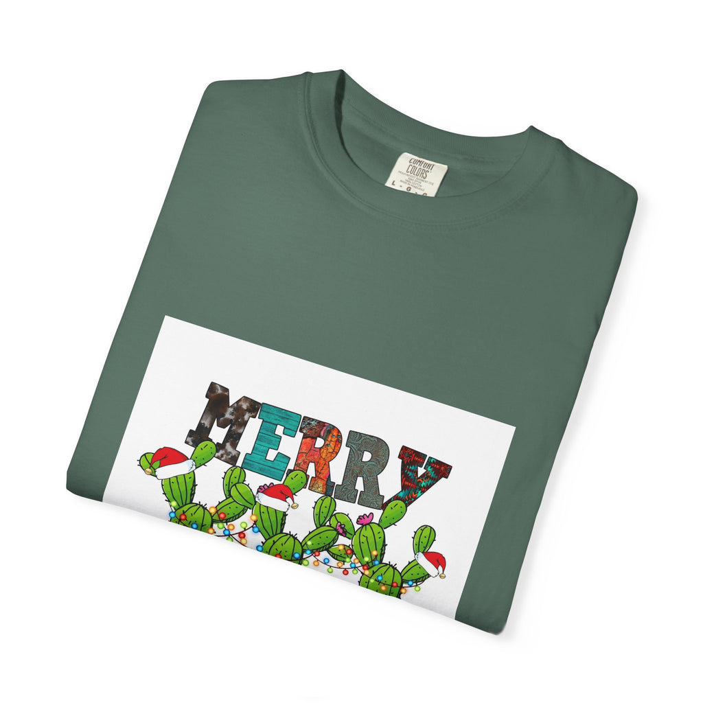 Merry Christmas Cactus T-Shirt