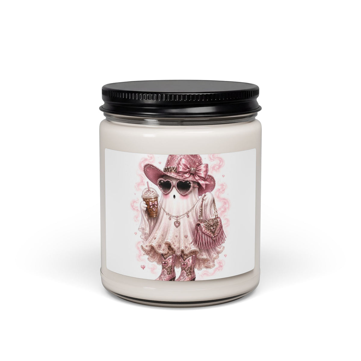 Chic Ghost Soy Candle — Pink Fashionista Scented 9oz