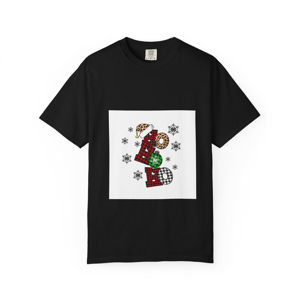 Holiday JOY Plaid Graphic T-Shirt