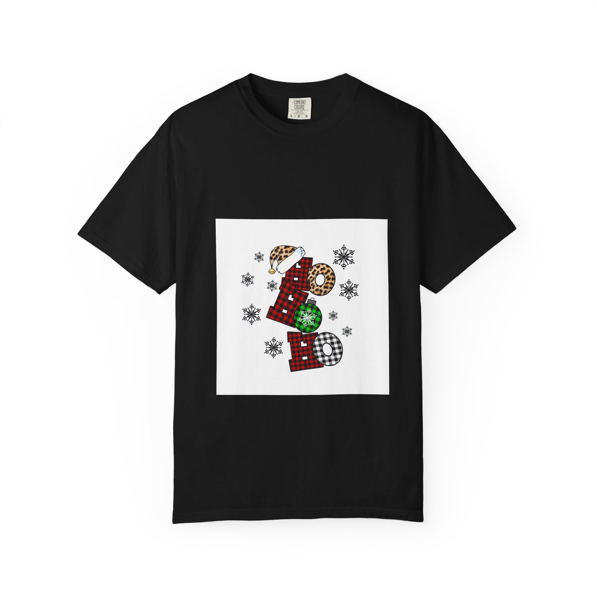 Holiday JOY Plaid Graphic T-Shirt