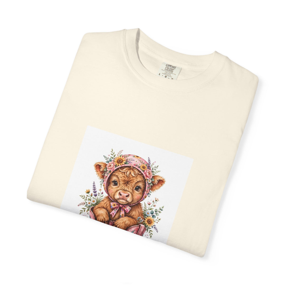 Tiger Cub Floral Tee — "Momma's Little Snugglepunch" Cute Baby Animal T-Shirt