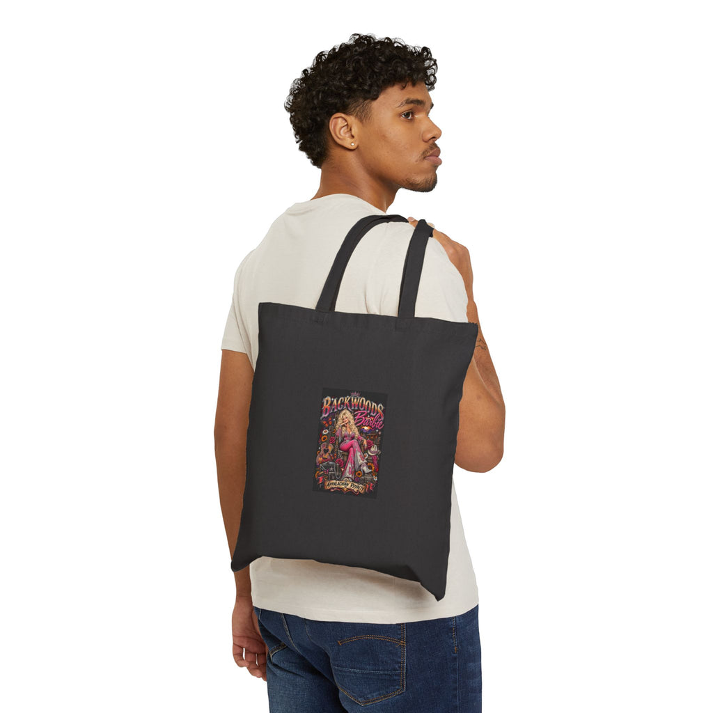 Backwoods Vintage Poster Cotton Tote Bag