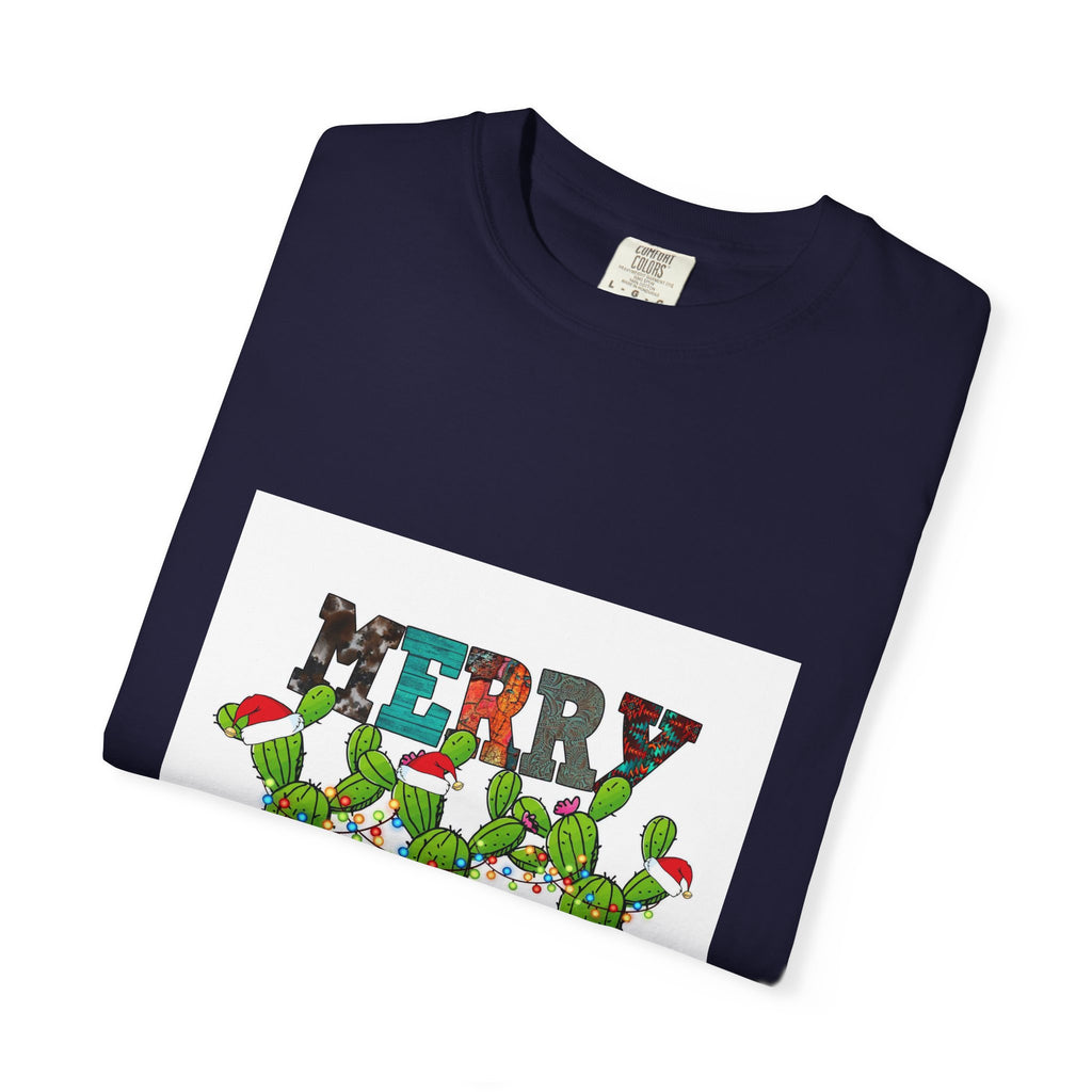 Merry Christmas Cactus T-Shirt