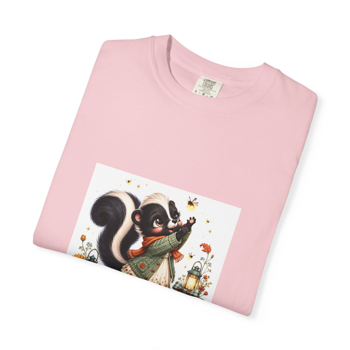 Chasing the Last Firefly Skunk Graphic T-Shirt