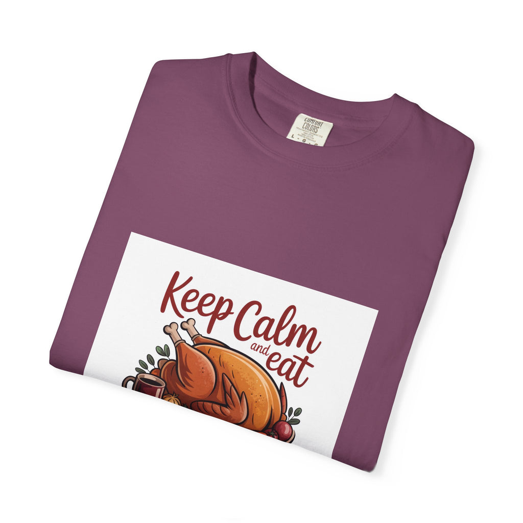 T-Shirt - "Keep Calm and Eat Turkey" Thanksgiving Tee