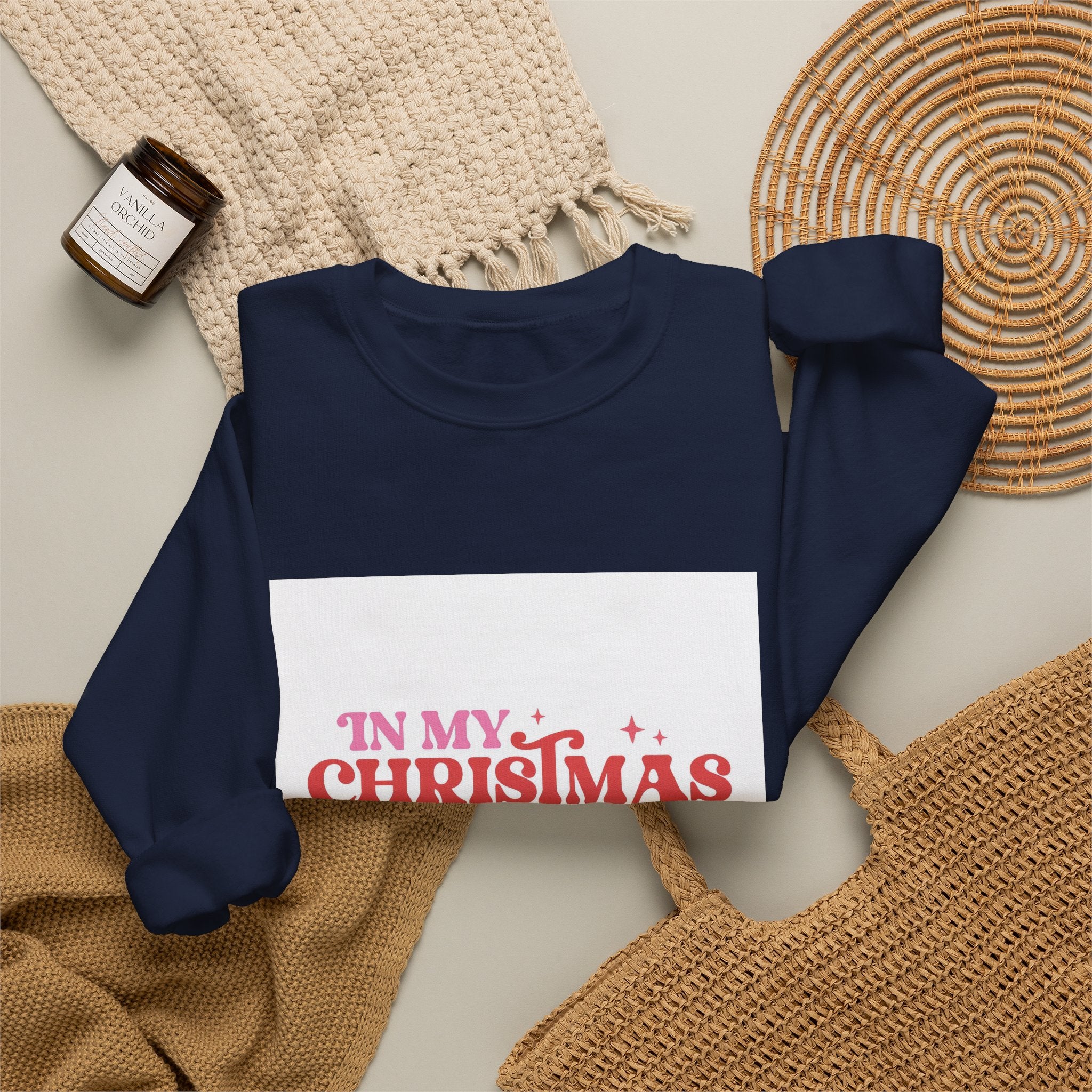 Christmas Era Crewneck Sweatshirt — "In My Christmas Era" Holiday Sweater