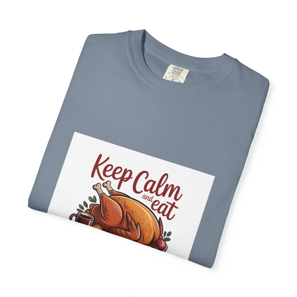 T-Shirt - "Keep Calm and Eat Turkey" Thanksgiving Tee