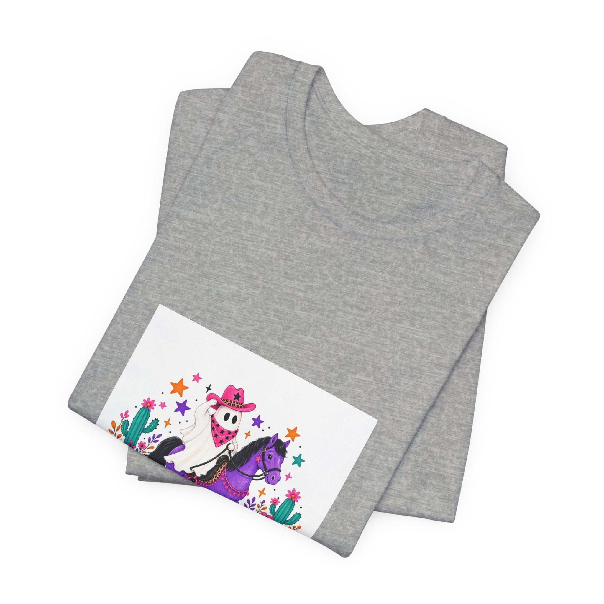 Halloween Skeleton Horse T-Shirt — Dia de los Muertos Desert Scene