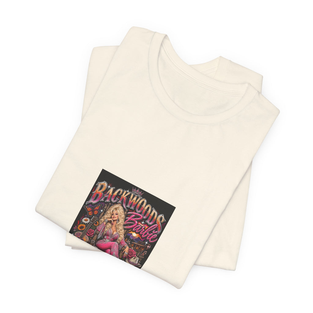 Backwoods Babe Graphic Tee — Retro Pinup Smoking Art T-Shirt