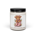 Mama's Little Bear 9oz Scented Soy Candle — Floral Baby Shower Gift
