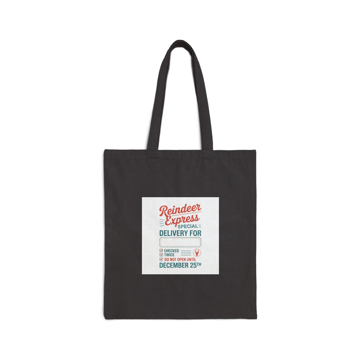 Cotton Canvas Tote Bag