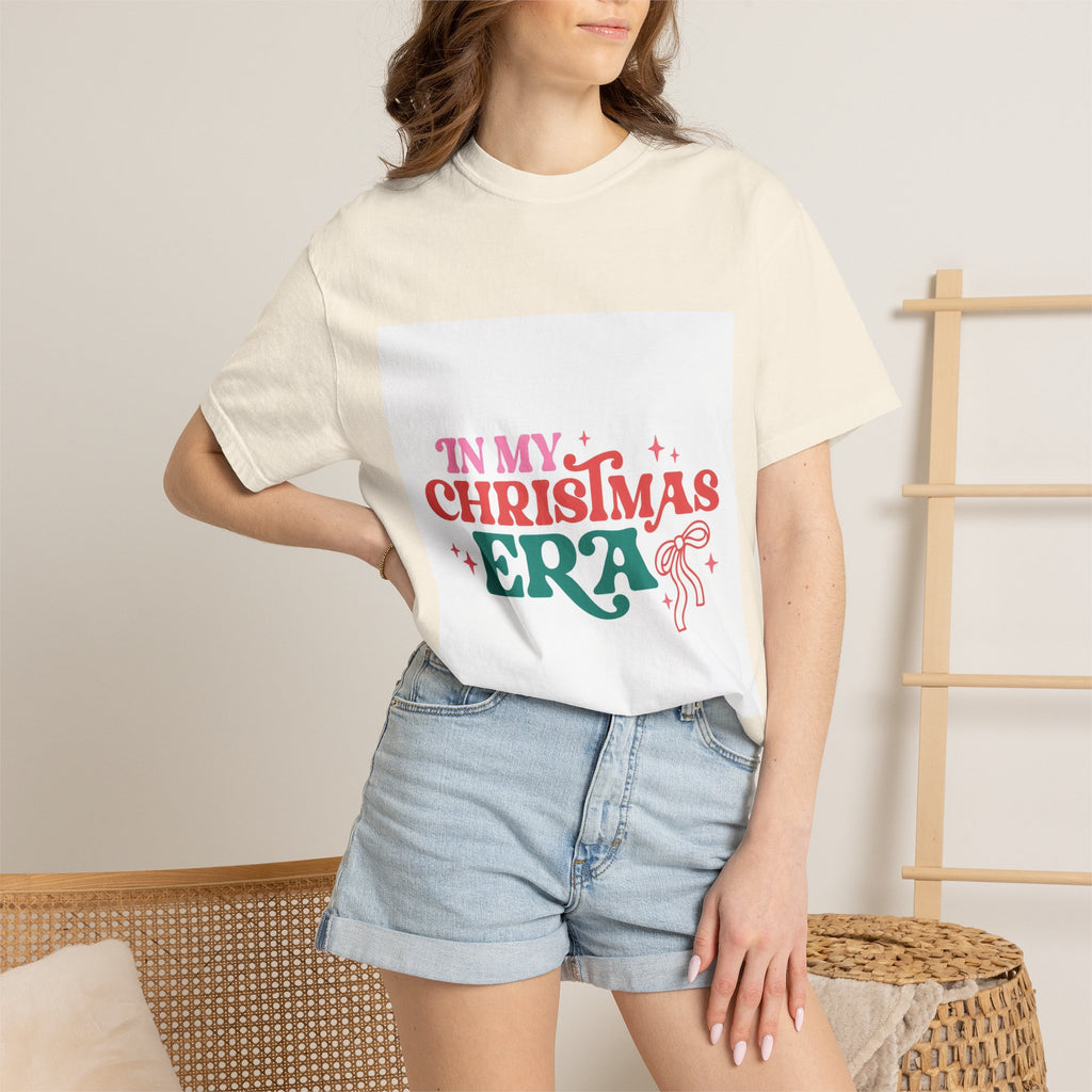 T-Shirt — "In My Christmas Era" Retro Holiday Graphic Tee
