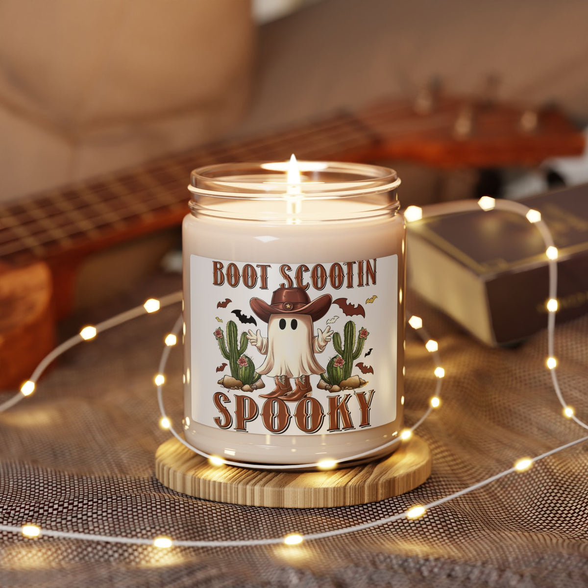 Boot Scootin' Spooky Soy Candle — 9oz Halloween Scented Candle